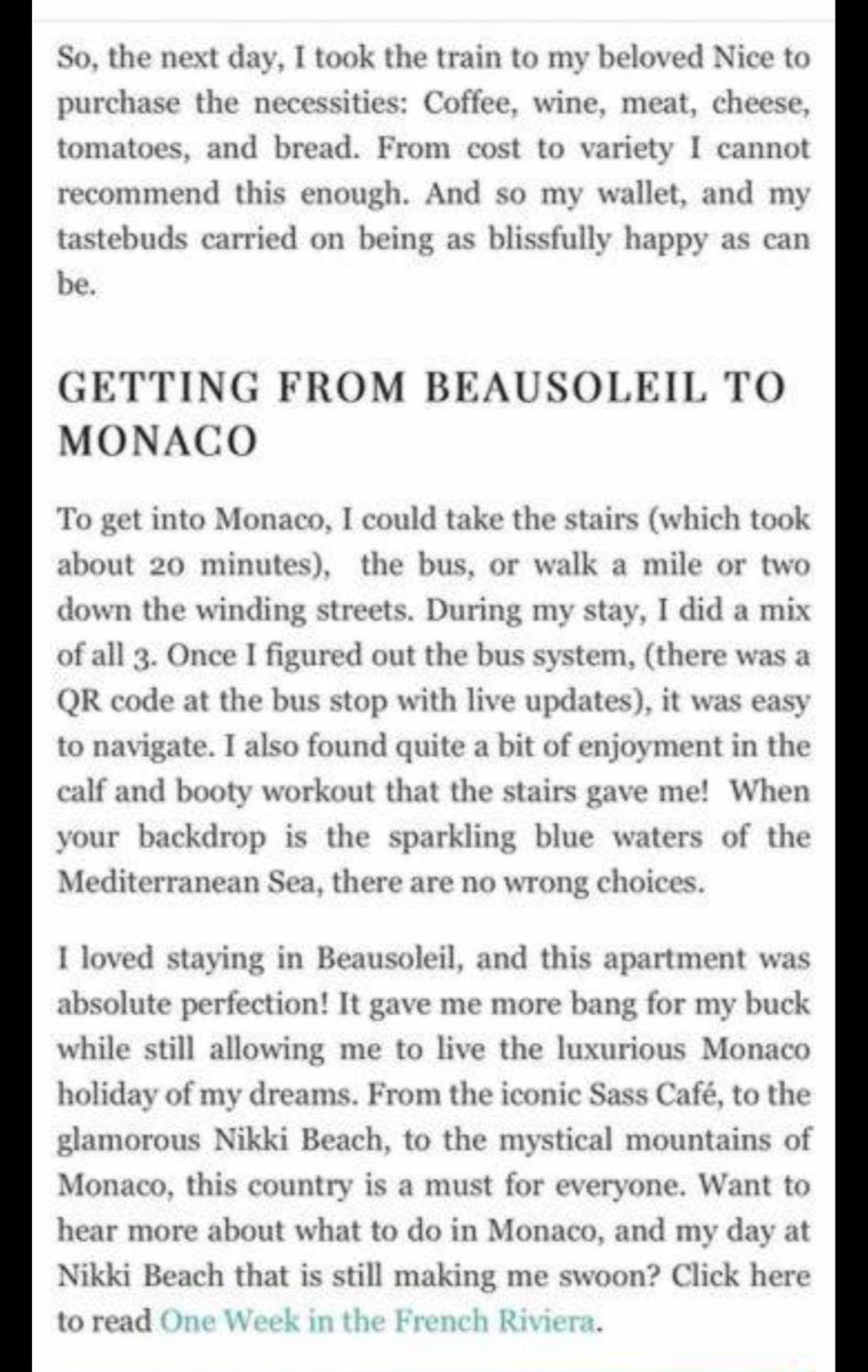 博索莱伊Reve Au 7E Ciel Piscine Baie De Monaco公寓 外观 照片